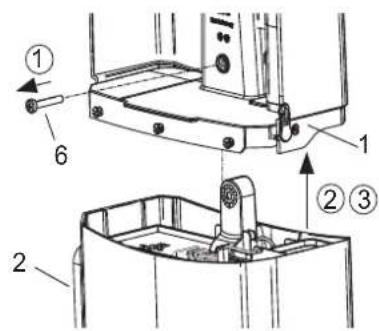 Kärcher Sensor Bp - Montage et retrait des unités Kärcher Battery Power+ - 4