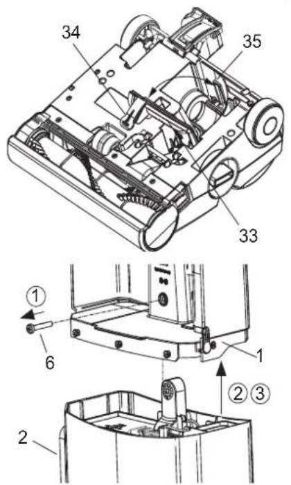 Kärcher Sensor Bp - Kärcher Battery Power+ Units Mounting and Removal - 3