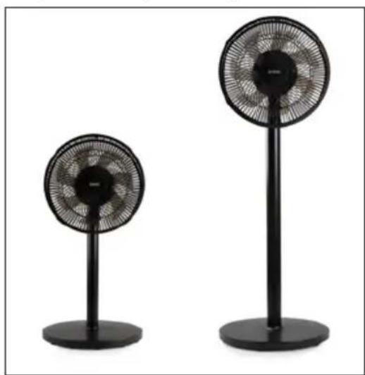 DOMO DO8157 - DIRECCIÓN DEL VENTILADOR - 2