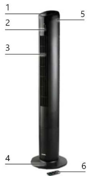 DOMO DO8153 - BEDIENFELD/ FERNSTEUERUNG - 1