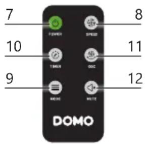 DOMO DO8152 - ČASTI - 3