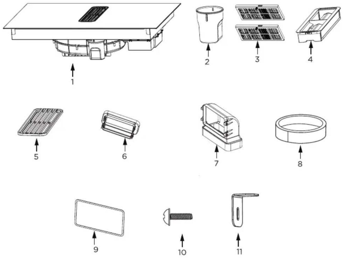AMICA DHKI 752 800 C - Package contents - 1