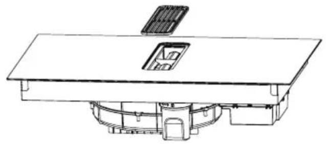AMICA DHKI 752 800 C - Nettoyage de la surface en verre - 1