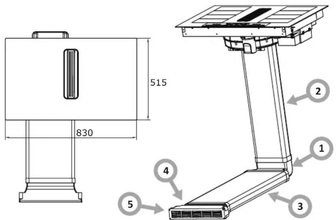 AMICA DHKI 752 800 C - LUFTFÜHRUNGSSET - 3