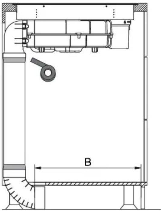 AMICA DHKI 752 800 C - Sada potrubia pre indukcnu varnú dosku s odsávačom - 1