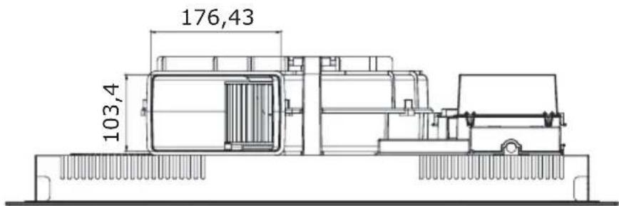 AMICA DHKI 752 800 C - Rozmery zariadenia - 4