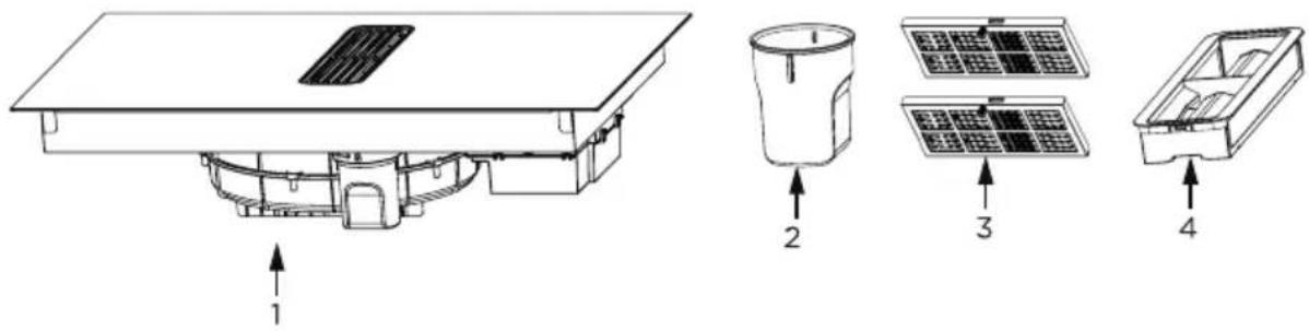 AMICA DHKI 752 800 C - Packungsinhalt - 1