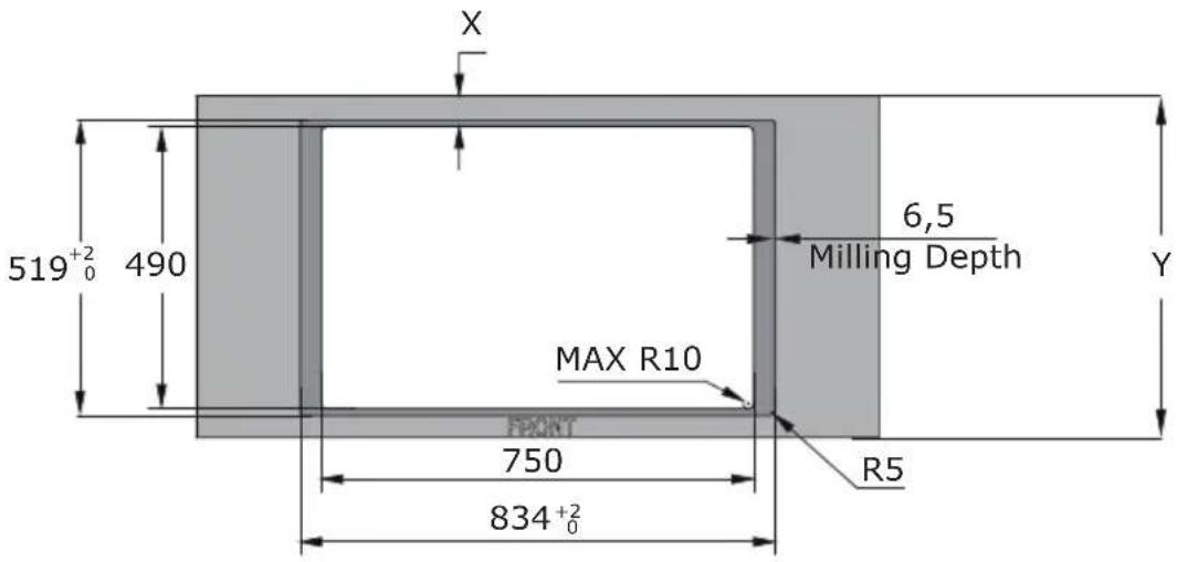 AMICA DHKI 752 800 C - Install your downdraft extractor flush with the worktop - 1