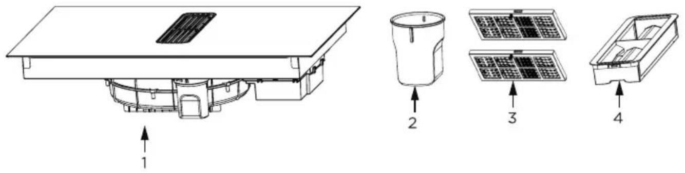 AMICA DHKI 752 800 C - Obsah baleni - 1