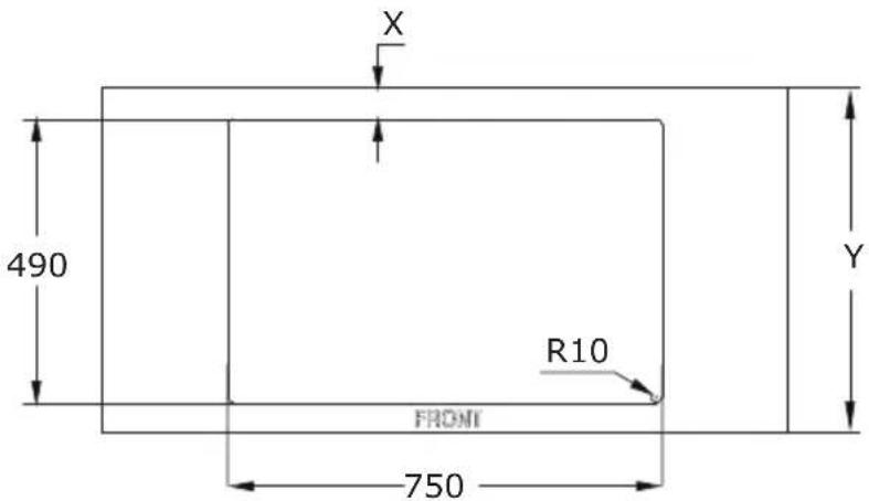 AMICA DHKI 752 800 C - Standardna namestitev - 1