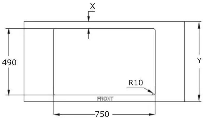 AMICA DHKI 752 800 C - Standardni montáž - 1