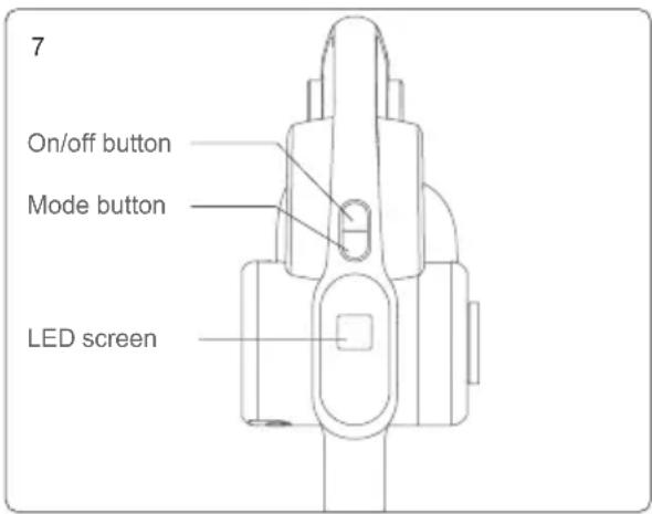JIMMY H11 Pro - Use of handheld vacuum and LED screen contents - 3