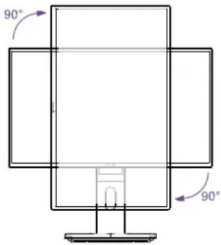 Terra 2456W PV - Illustration: tourner la base haute du support ajustable - 4