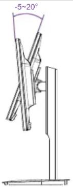 Terra 2456W PV - Illustration: tourner la base haute du support ajustable - 1
