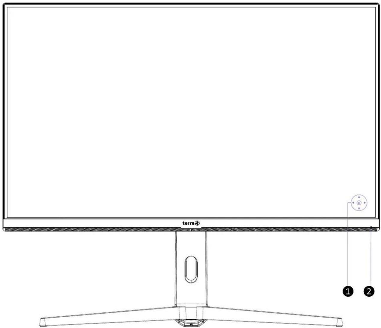 Terra 3285W HA - Angle de pivotment - 2