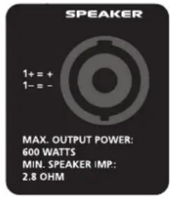 HUGHES & KETTNER QT-600 - Speaker Out - 1