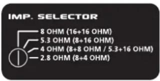 HUGHES & KETTNER QT-600 - Impedance Selector - 1