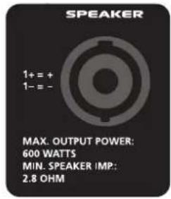 HUGHES & KETTNER QT-600 - Speaker Out - 1