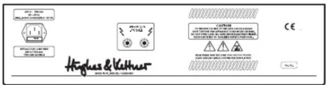 HUGHES & KETTNER Warp 7 - PANNELLO POSTERIORE: - 1