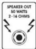 HUGHES & KETTNER Warp 7 - SPEAKER OUTPUTS: - 2