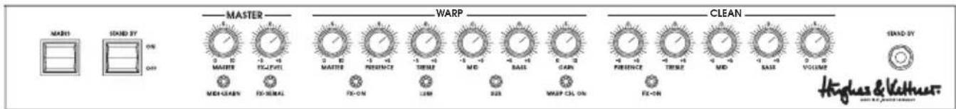 HUGHES & KETTNER Warp T - RACCORDEMENTS ET COMMANDES - 1