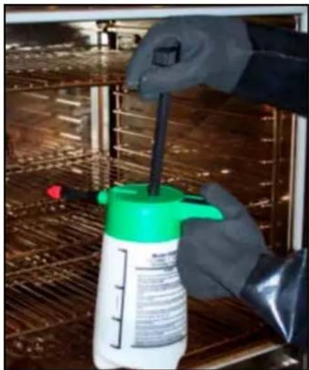 Blodgett CNVX-14E - Procédure de fonctionnement du pulvérisateur - 2