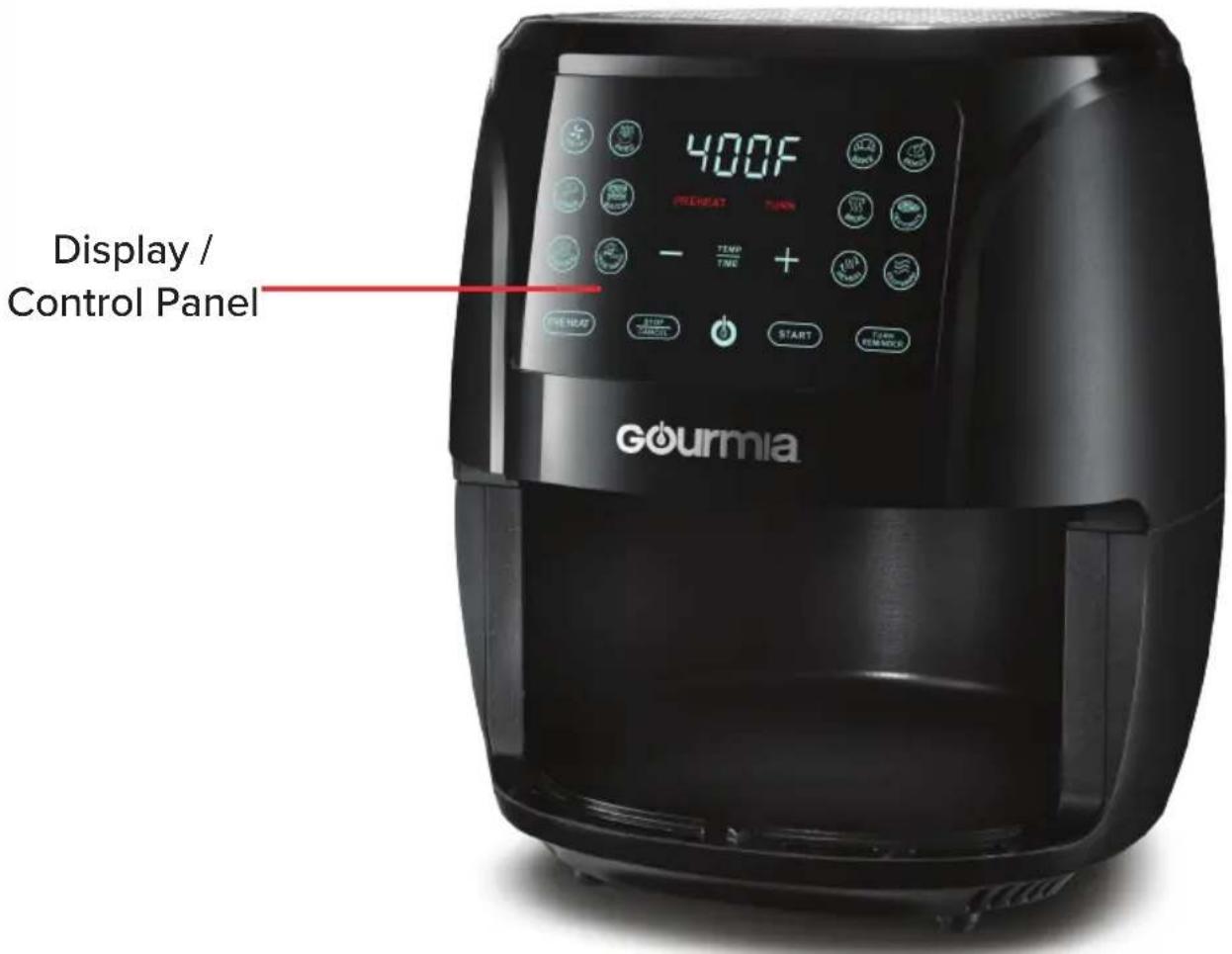 Gourmia GAF486 - KNOW YOUR AIR FRYER - 1