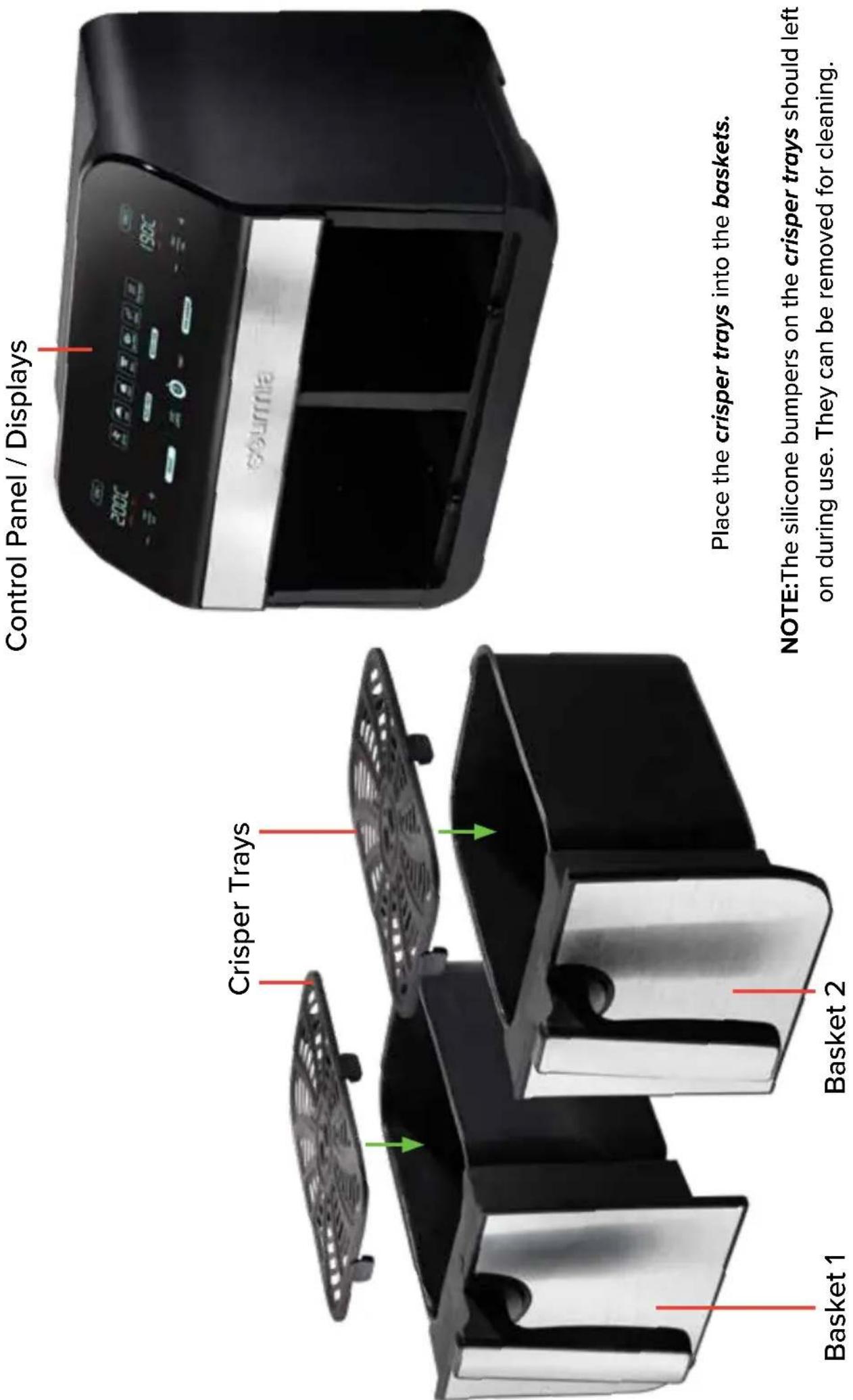 Gourmia GAF966 - KNOW YOUR AIR FRYER - 1