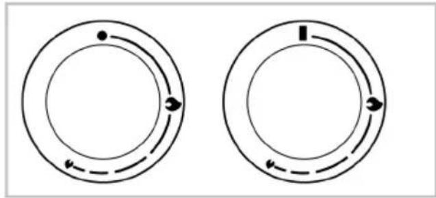 BEKO FBS63031WCS - Bouton de commande de brûleur à gaz - 1