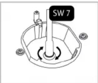 BEKO FBS63031WCS - Remplacement de l'injecteur pour les brûleurs - 2