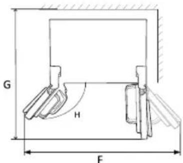 INVENTUM SKV0180B - ZUM AUFSTELLEN BENÖTIGTER PLATZ - 2