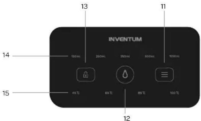INVENTUM HWD725B - Beschreibung des Geräts - 2