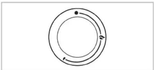 BEKO FSE53321WCS - Bouton de commande de brûleur à gaz - 1