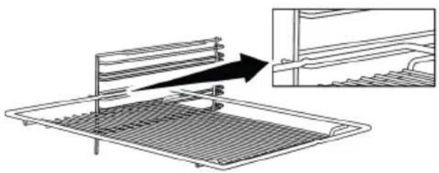 BEKO FSE53321WCS - Fonction de butée du grillage - 1