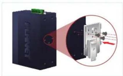 Planet IVC-234GPT - DIN-rail Mounting Installation - 5