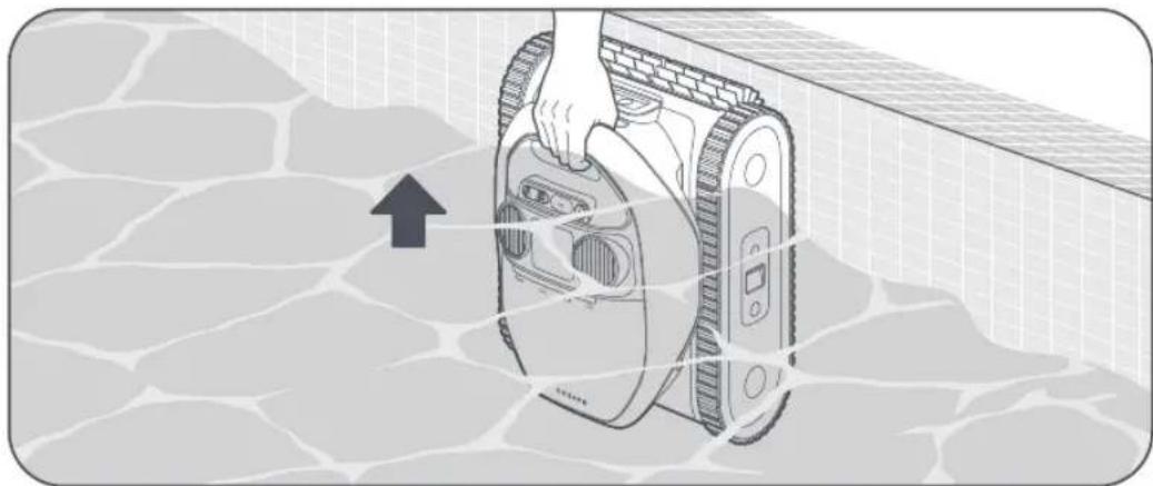 DREAME Z1 Pro - Quando il robot è in attesa sul fondo della piscina: - 2