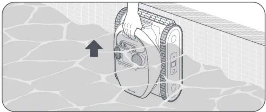 DREAME Z1 Pro - When the robot is waiting on the pool floor: - 3