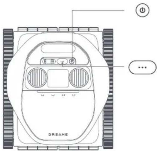 DREAME Z1 Pro - Bedienelemente am Roboter - 1
