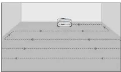 DREAME Z1 Pro - Trajectoire de nettoyage - 1