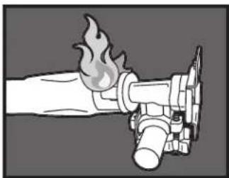 Blackstone 2238 - A FLAME IS COMING OUT OF THE AIR GATE: - 1