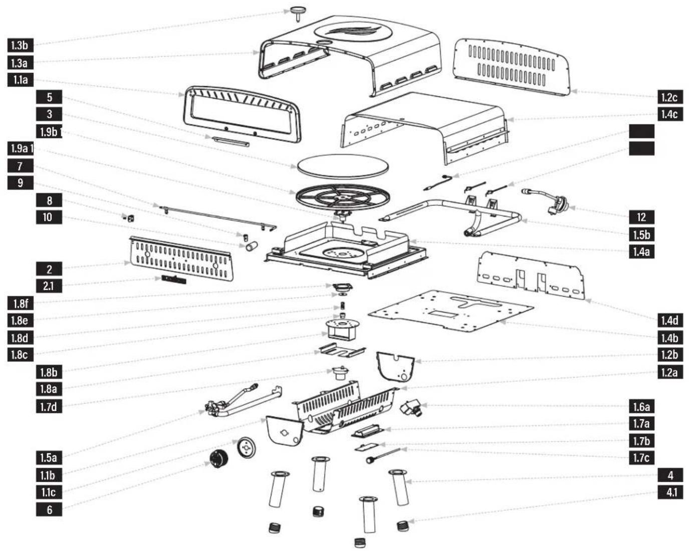 Blackstone 2238 - ASSEMBLY GUIDE - 1