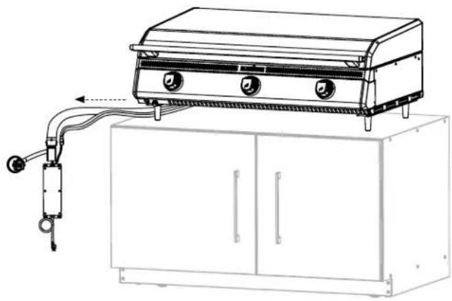 Blackstone 6029 - OPTION B: FOR NON-COMBUSTIBLE COUNTERTOP USE - 2