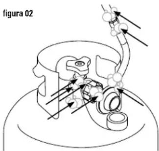 Blackstone 6029 - PRUEBA DE FUGAS: VÁLVULAS, MANGUERA Y REGULADOR - 1