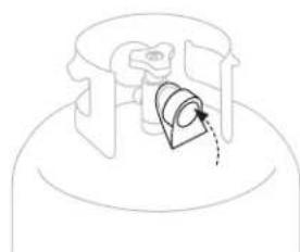Blackstone 6128 - DISCONNECTING THE LPG CYLINDER - 2