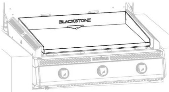 Blackstone 6128 - INSTRUCCIONES PARA SAZONAR LA PLANCHA - 1