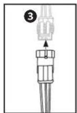 Blackstone 6138 - STEP 07 Push the 18P male and female connector together. - 4