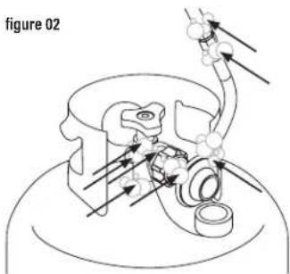 Blackstone 6138 - CONSTRUCTION DU BOÎTIER DU CYLINDRE DE GPL - 2
