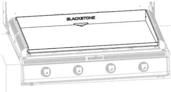 Blackstone 6138 - INSTRUCCIONES PARA SAZONAR LA PLANCHA - 1