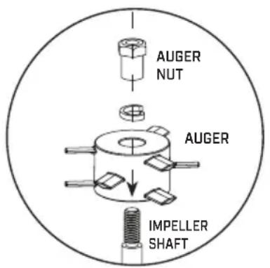 Chapin 8201A - SPIKED AUGER ASSEMBLY - 1