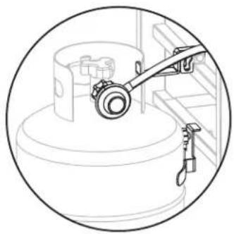 Blackstone 2322 - CONECTAR EL CILINDRO DE GLP UTILICE ÚNICAMENTE UN CILINDRO DE 20 LB (9 KG) - 3